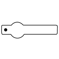 Key Tags - Soft Vinyl - Spot Color Screen Print -... from ASI 80210 Quikey...