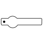 Key Tags - Soft Vinyl - Stock Shape Collection - Rectangle