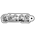 Key Tags - Soft Vinyl - Stock Shape Collection - Auto Hauler