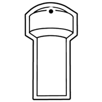 Key Tags - Soft Vinyl - Spot Color Screen Print -... from ASI 80210 Quikey...