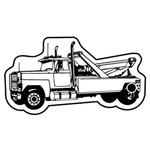 Key Tags - Soft Vinyl - Stock Shape Collection - Tow Truck