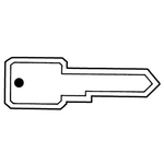 Key Tags - Soft Vinyl - Stock Shape Collection - Key