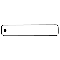 Key Tags - Soft Vinyl - Spot Color Screen Print -... from ASI 80210 Quikey...