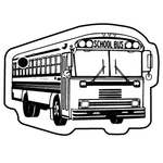 Key Tags - Soft Vinyl - Stock Shape Collection - School Bus