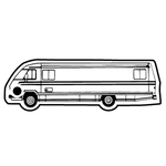 Key Tags - Soft Vinyl - Stock Shape Collection - RV