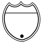 Key Tags - Soft Vinyl - Stock Shape Collection - Shield