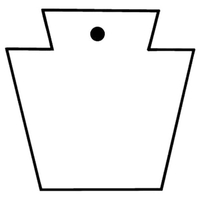 Key Tags - Soft Vinyl - Spot Color Screen Print -... from ASI 80210 Quikey...