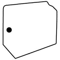 Key Tags - Soft Vinyl - Spot Color Screen Print -... from ASI 80210 Quikey...