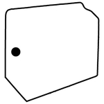 Key Tags - Soft Vinyl - Stock Shape Collection - Battery