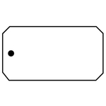 Key Tags - Soft Vinyl - Stock Shape Collection - Rectangle