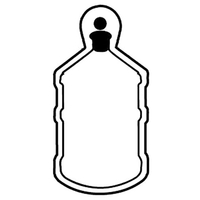 Key Tags - Soft Vinyl - Spot Color Screen Print -... from ASI 80210 Quikey...