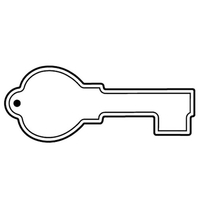 Key Tags - Soft Vinyl - Spot Color Screen Print -... from ASI 80210 Quikey...