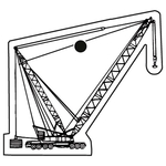 Key Tags - Soft Vinyl - Stock Shape Collection - Crane