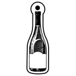 Key Tags - Soft Vinyl - Stock Shape Collection - Bottle