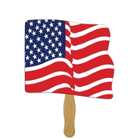 Flag Hand Fan Full Color (1 Side)... from ASI 67620 Lion Circle Corp