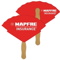 Oriental Hand Fan Full Color (2 Sides)