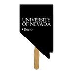 Nevada State Shape Hand Fan Full Color (1 Side)