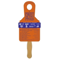 Paint Brush Hand Fan Full Color (1 Side)