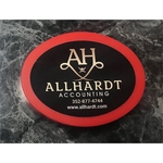 Magnetic Oval Base Paperclip Dispenser - Close Out Red Only