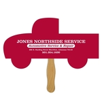 Pick-Up Truck Hand Fan Full Color (1 Side)