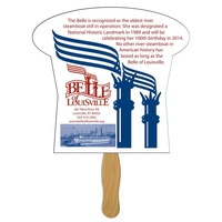 Mushroom Hand Fan Full Color (1 Side)