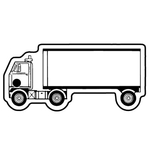 Key Tags - Soft Vinyl - Stock Shape Collection - City Truck