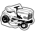 Key Tags - Soft Vinyl - Stock Shape Collection - Mower