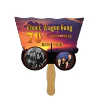 Wagon Hand Fan Full Color (1 Side)