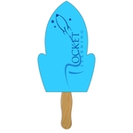 Rocket Hand Fan Full Color (1 Side)