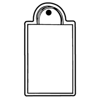 Key Tags - Soft Vinyl - Spot Color Screen Print -... from ASI 80210 Quikey...