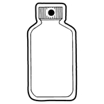 Key Tags - Soft Vinyl - Stock Shape Collection - Bottle