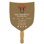 Shield / Shovel Hand Fan Full Color (1 Side)