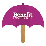 Umbrella Hand Fan Full Color (1 Side)