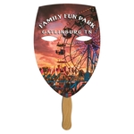 Mask Hand Fan Full Color (1 Side)