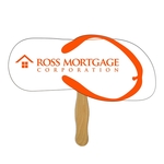 Flip Flop Hand Fan Full Color (1 Side)