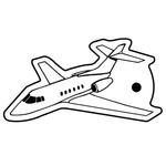 Key Tags - Soft Vinyl - Stock Shape Collection - Airplane