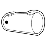 Key Tags - Soft Vinyl - Stock Shape Collection - Tank