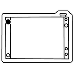 Key Tags - Soft Vinyl - Stock Shape Collection - Radiator