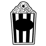 Key Tags - Soft Vinyl - Stock Shape Collection - Popcorn