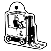 Key Tags - Soft Vinyl - Spot Color Screen Print -... from ASI 80210 Quikey...