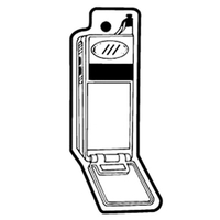 Key Tags - Soft Vinyl - Spot Color Screen Print -... from ASI 80210 Quikey...