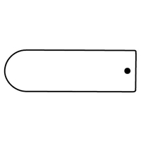 Key Tags - Soft Vinyl - Spot Color Screen Print -... from ASI 80210 Quikey...