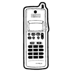 Key Tags - Soft Vinyl - Stock Shape Collection - Cell Phone