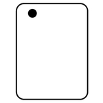 Key Tags - Soft Vinyl - Stock Shape Collection - Rectangle