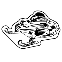 Key Tags - Soft Vinyl - Spot Color Screen Print -... from ASI 80210 Quikey...