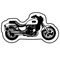 Key Tags - Soft Vinyl - Spot Color Screen Print -... from ASI 80210 Quikey...