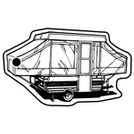 Key Tags - Soft Vinyl - Stock Shape Collection - Camper