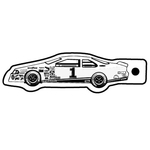 Key Tags - Soft Vinyl - Stock Shape Collection - Race Car