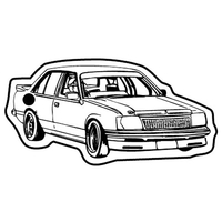 Key Tags - Soft Vinyl - Spot Color Screen Print -... from ASI 80210 Quikey...