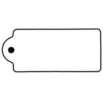 Key Tags - Soft Vinyl - Stock Shape Collection - Rectangle